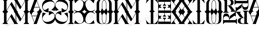 Magicum Texturae字体转换